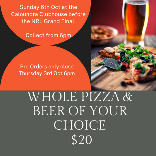 Pizza and Beer deal